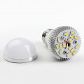 E27 4.5W 15x5630SMD 360LM Warm Natural White Cold White Light LED Ball Bulb (220V) 